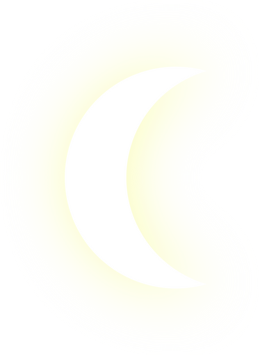 Shining Crescent Moon